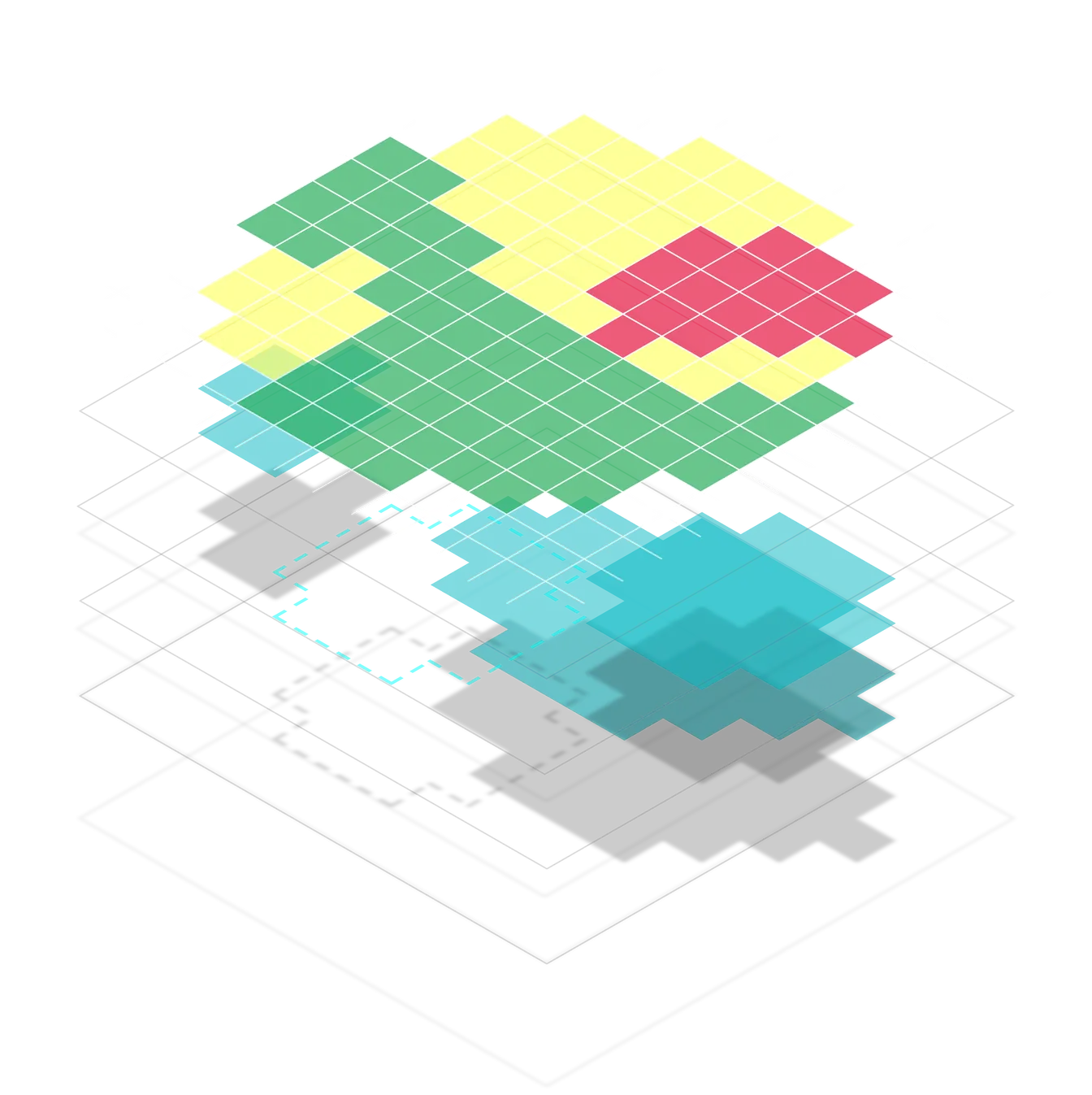 Aggregating interference matrices into compressed sparse matrices